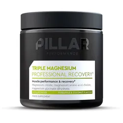Pillar Unisex Triple Magnesium Recovery Powder Pineapple Coconut (200g)