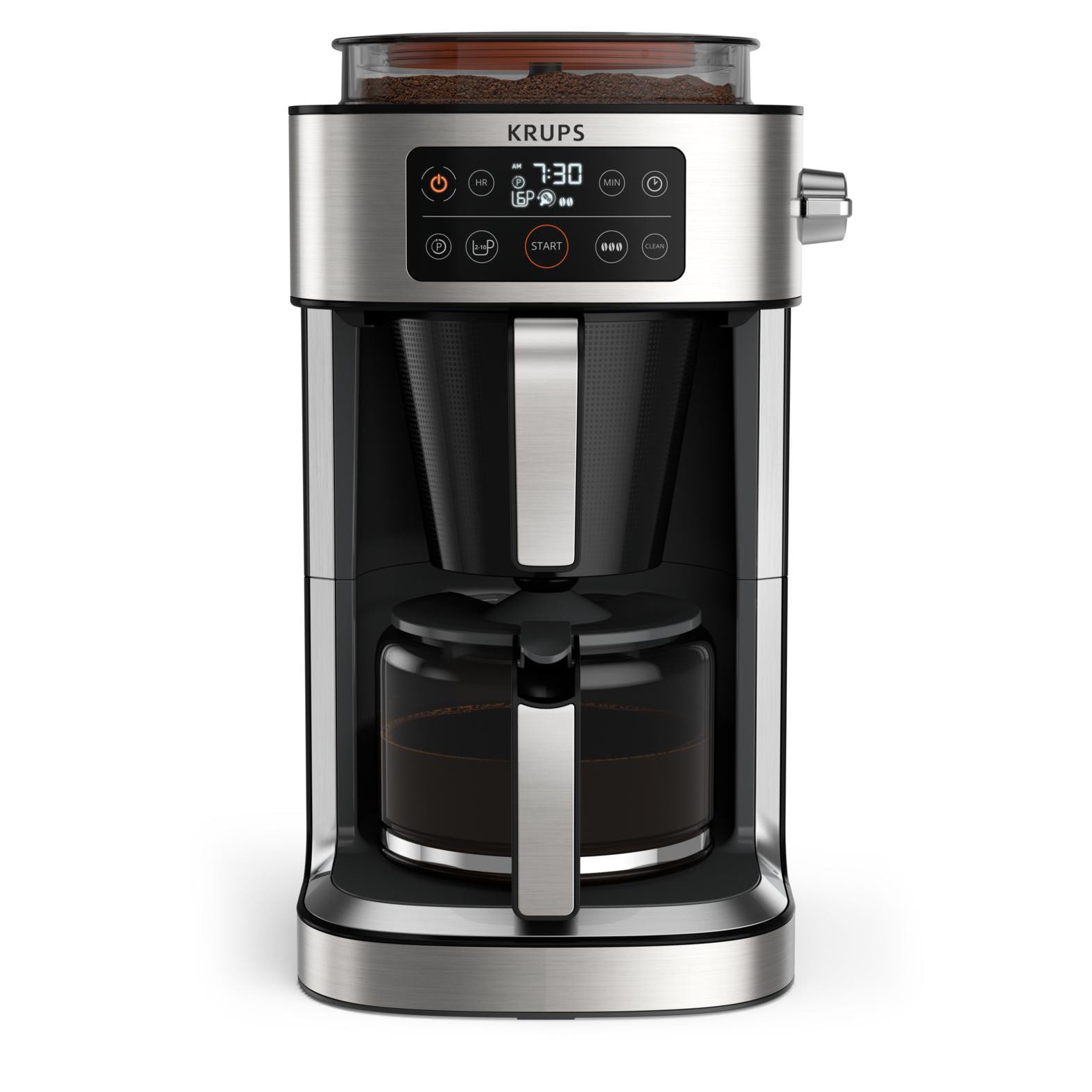 Krups KM 760D Aroma Kaffee-Maschine Schwarz 2-10 Tassen KM760D