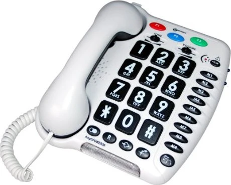 Geemarc AmpliPOWER 50 Schwerhörigentelefon (weiß)