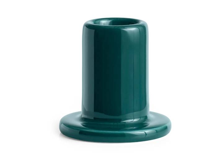 HAY Bougeoir Tube 5 cm Dark green