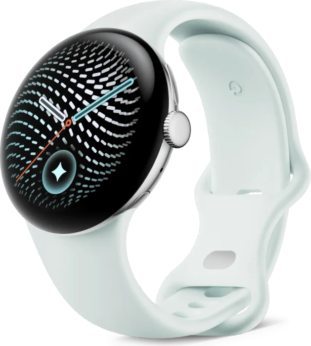 Google Pixel Watch 5 WiFi 41mm Polished Silver / Fog, GA10898-DE