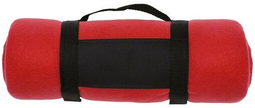 Chargeur sans fil personnalisable nylon polaire rouge