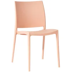 CLP Stuhl Meton   Farbe: pfirsich