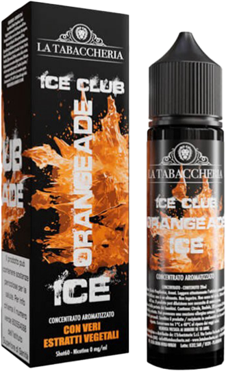 La Tabaccheria Ice Club Orangeade Ice Liquido Shot 20ml Aranciata Ghiaccio