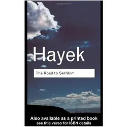 Road to Serfdom, Sachbücher von F.A. Hayek