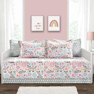 Lush Decor Pixie Fox 6-piece Daybed Cover Set