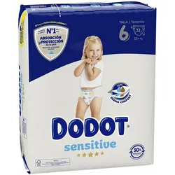 Dodot Sensitive Diapers 32 Pieces (Gr. 6, 32 Stk.)