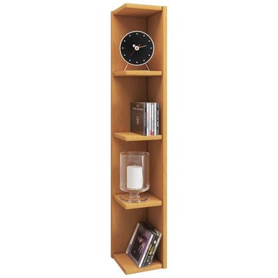 Holz Stand Regal Aufbewahrung Deko Eckregal Honsa