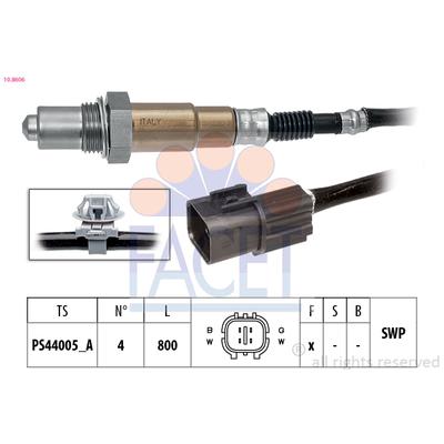 FACET Lambdasonde 108606 für HYUNDAI