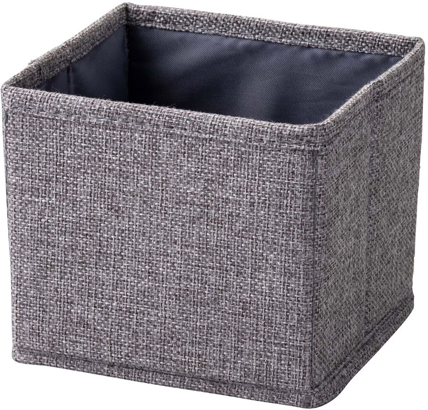 Fackelmann Universalkörbchen aus Textil, faltbar 13x12x14 cm
