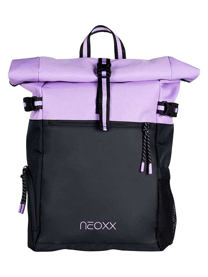 neoxx Rucksack "Iconic" in Lila/ Schwarz - (B)30 x (H)45 x (T)14 cm - onesize