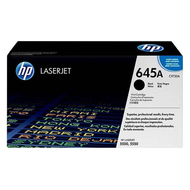 HP 645a (BK) (C9730A)