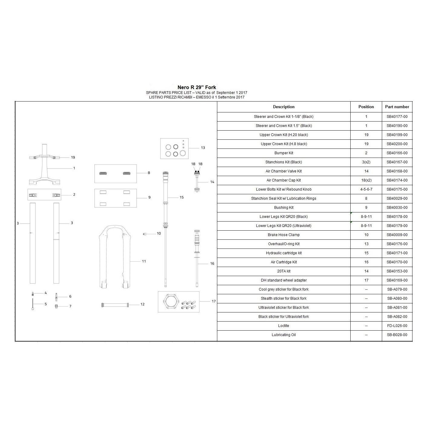 Formula obere Gabelbrücke Kit, 56mm Offset, H.8, Nero C/R, back (SB40200-00)