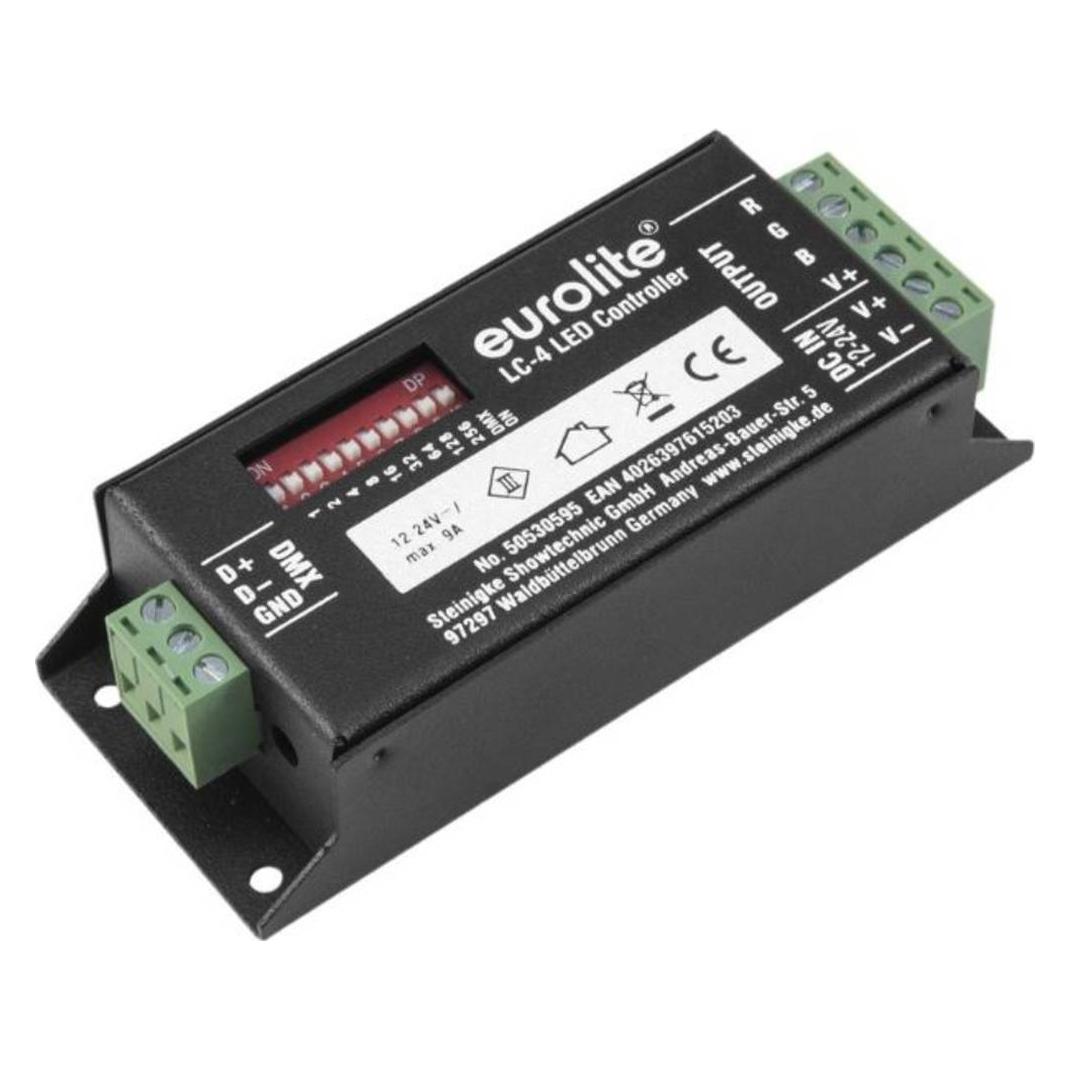 Eurolite LC-4 LED Strip RGB DMX Controller (50530595)