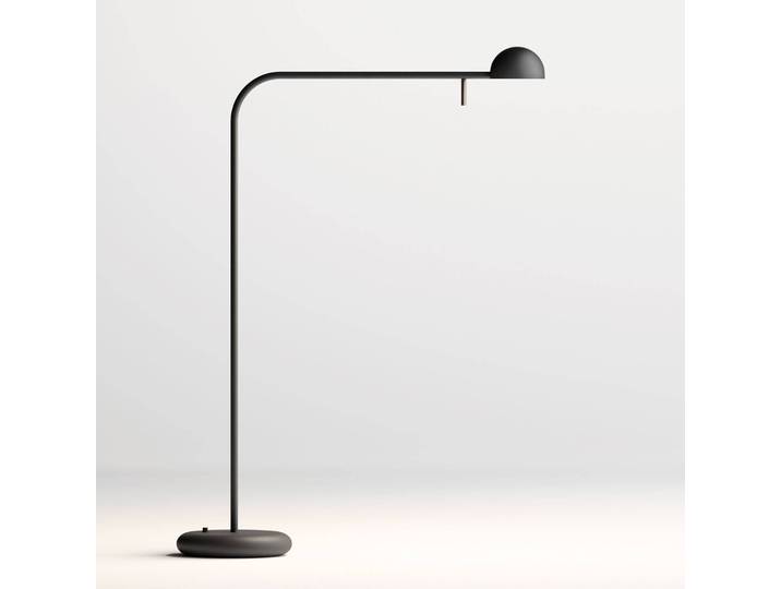 Vibia LED Tischlampe Pin, schwarz, für Arbeitszimmer / Büro, Edelstahl, Modern