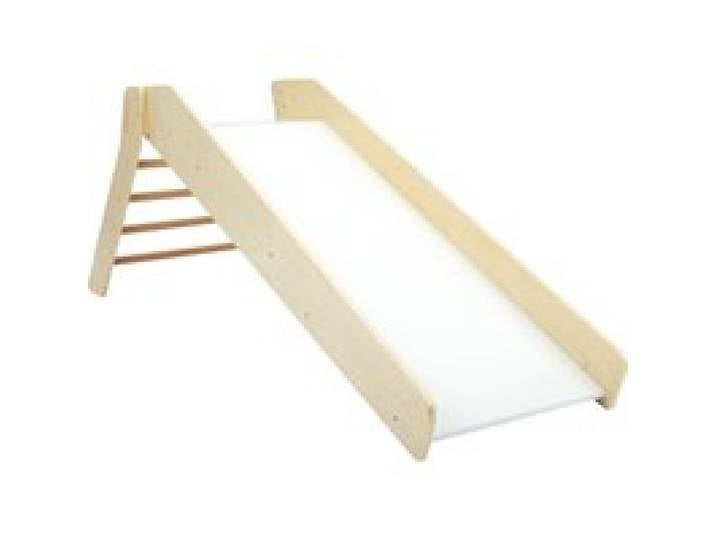 PLAYTIVE Toboggan pour enfants en bois, avec main courante.