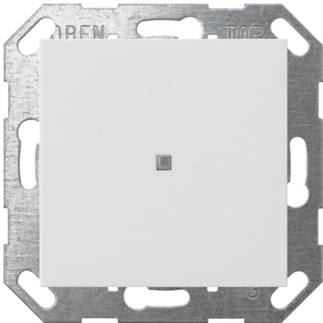 Gira Interrupteur à bascule KNX, 1 touche, blanc pur 517103 (517103)