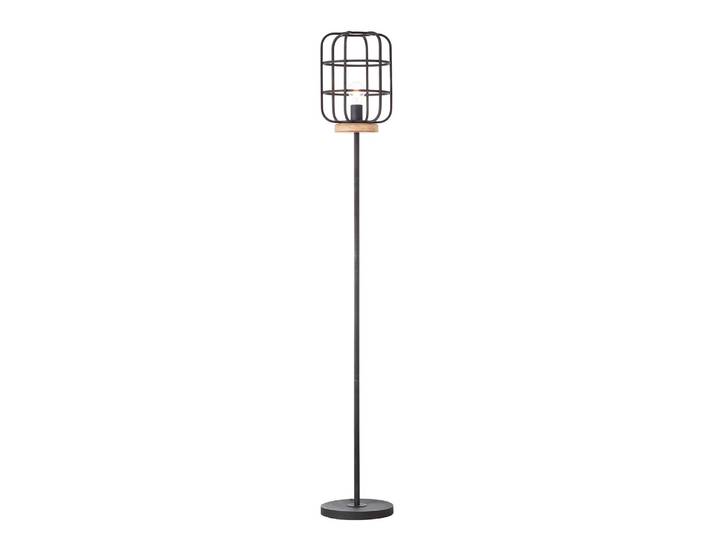 Stehleuchte Gwen Ø 25cm Braun Material: Metall, Massivholz Metallart: Eisen Oberfläche Holz: Beschichtet Oberfläche Metall: Pulverbeschichtet