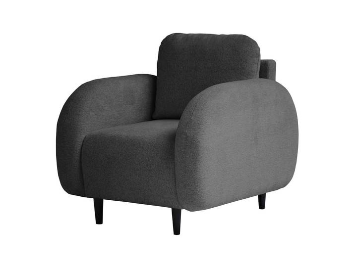 Beautysofa Sessel OPTIMO, Kunststoffbeine in schwarzer Farbe, modernes Design