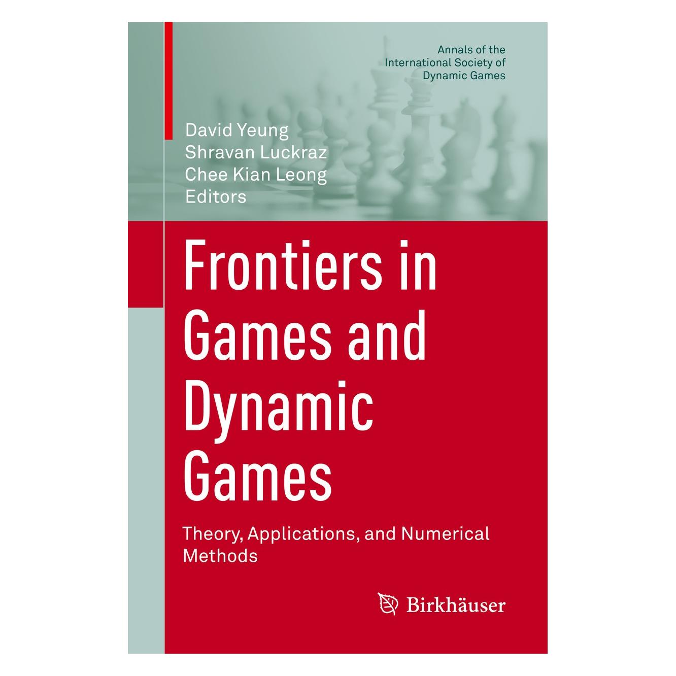 Springer Frontiers in Games and Dynamic Games (9783030397883)
