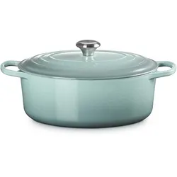 Le Creuset Ovaler Bräter Signature 31cm - blau