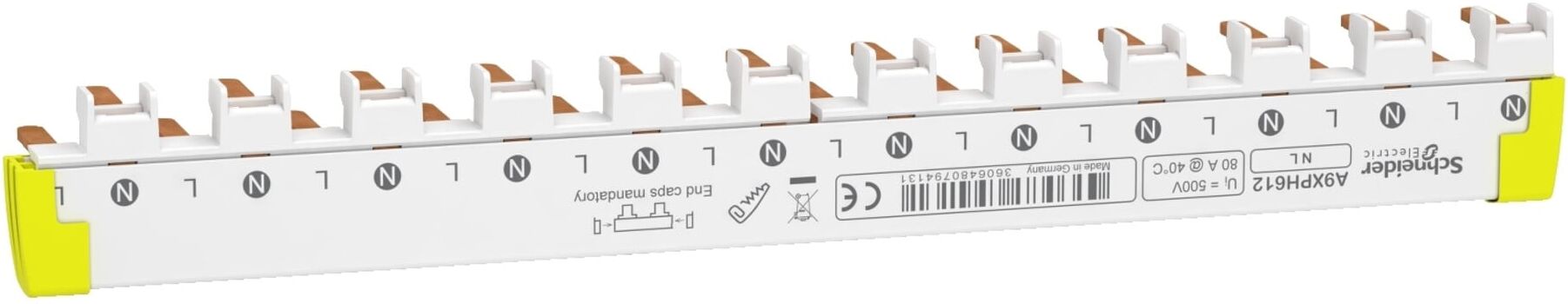 Schneider Electric Kammschiene A9XPH612 12 Module)