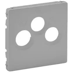 Legrand 754792 Valena Life Abdeckung für TV+R-SAT. Farbe: Aluminium