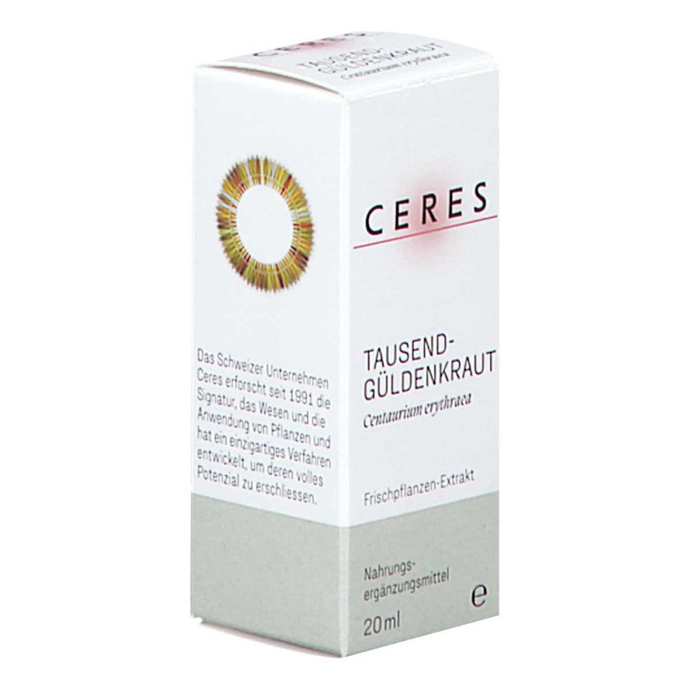 CERES Heilmittel GmbH Ceres Tausendgüldenkraut Centaurium Eryth.extrakt 19209151