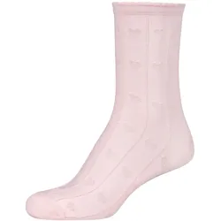 camano Ajour Silky Trachten Socken Damen 4205 - pale pink 35-38