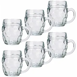 BIERKRÜGE Tübinger transparent 300 ml 6er Set