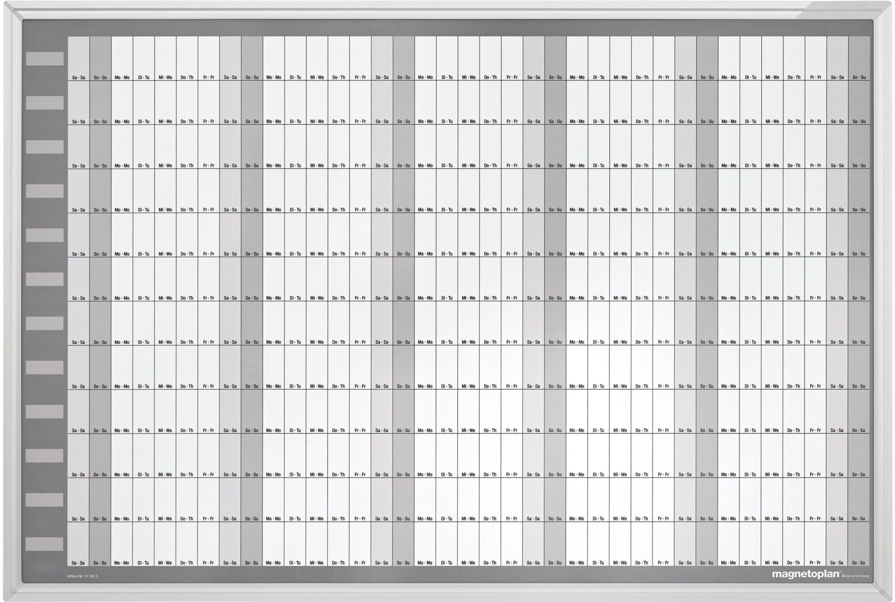 Magnetoplan Jahresplaner Manager, 900 x 600 mm, Deutsch (12365S)