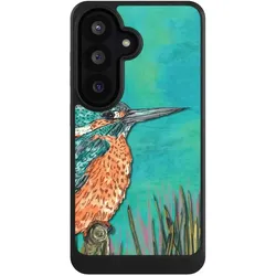 Nivocase Hülle für Samsung Galaxy S26 Handyhülle NIVOcore Case Schwarz Malerei Tiere Vogel (Samsung Galaxy S26), Smartphone Hülle, Schwarz