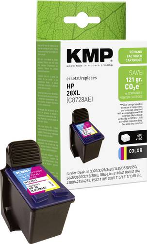 KMP Druckerpatrone ersetzt HP 28, C8728AE Kompatibel Cyan, Magenta, Gelb H14 0997,4280
