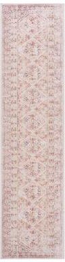 Klair Living "MAVAL Beige Washable Rug 2'6'' x 10' Non-Shedding Runner Rug - 120"" D x 30"" W x 0.14"" H"