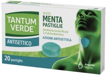 Angelini pharma Tantum verde antisettico 20 pastiglie