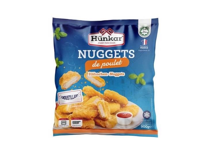 HÜNKAR Nuggets de poulet halal - 900 g