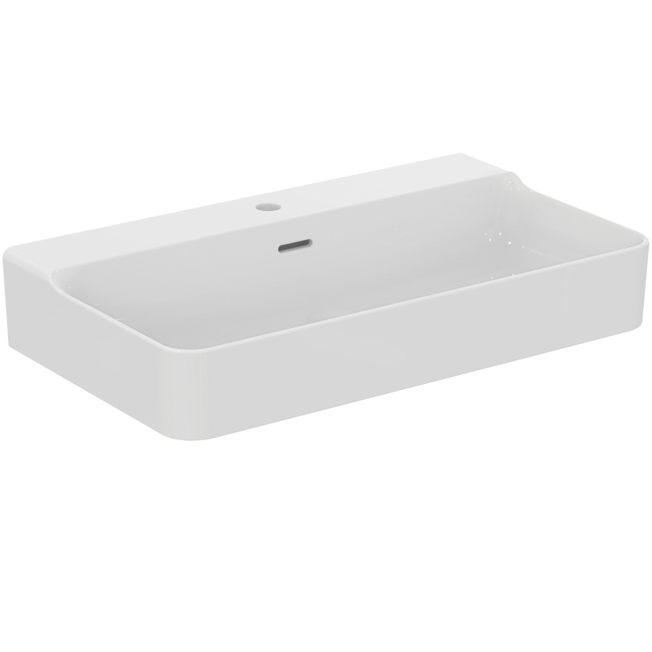 Ideal Standard Waschtisch Conca 1 Hahnloch mit Überlauf T3692MA