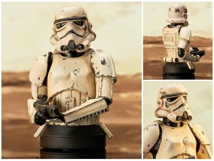 Diamond Select Actionfigur Star Wars: The Mandalorian Remnant Trooper Büste Artist Proof Version