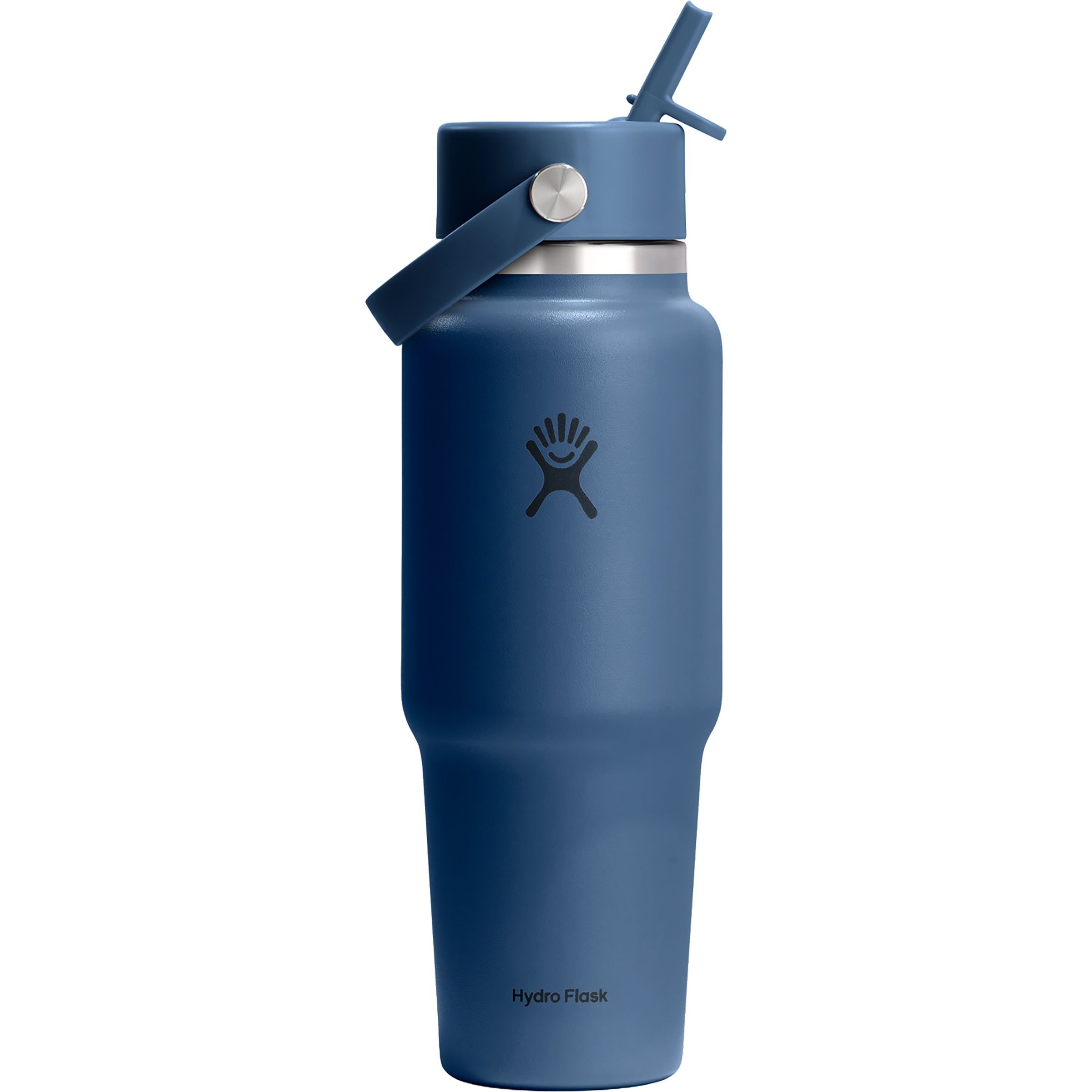 Hydro Flask 32oz Wide Flex Straw Travel Isolierflasche Isolierflaschen blau Größe 0.946L Lifestyle | Reise