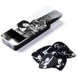 Dunlop Pick Jimi Hendrix Portrait Serie Heavy Dose mit 12 Stück - Plektrum