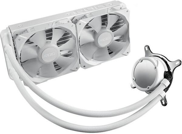 Asus ROG Strix LC II 240 mm Liquid CPU Cooler - ARGB LED, White