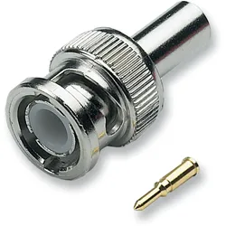 EFB 52500.1 BNC-Crimpstecker gerade RG58 50 Ohm 525001