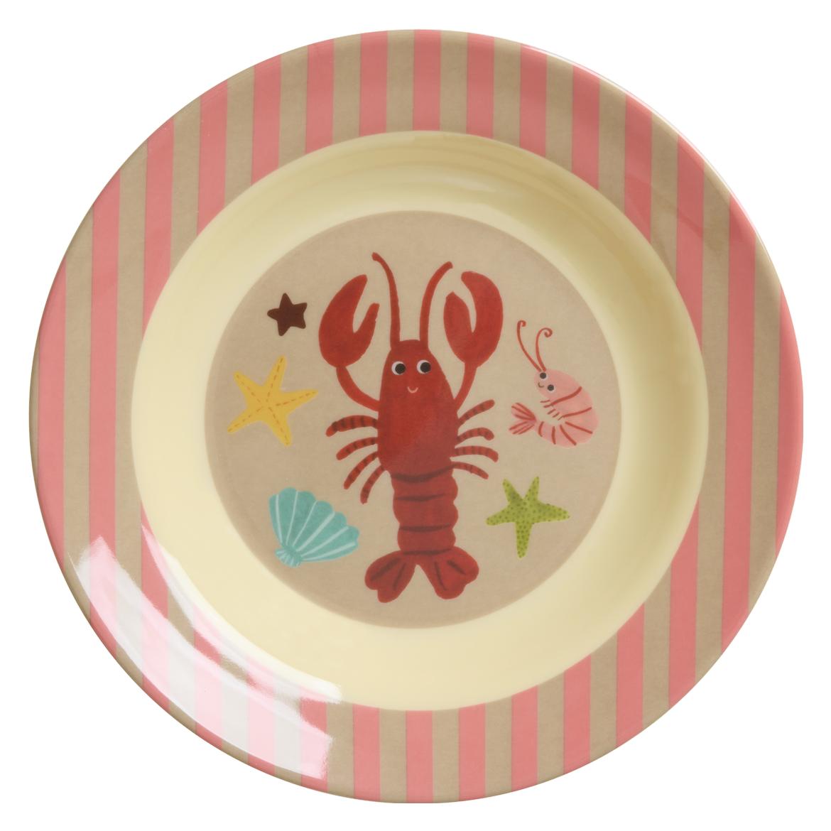 Rice - Melamine Kids Bowl - Coral Ocean - 250 ml (KIBOW-OCEI)