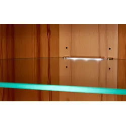 Woodford LED-Glaskantenbeleuchtung  Dio , silber
