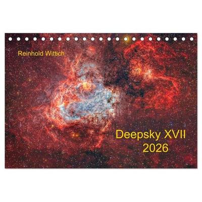Deepsky XVII (Tischkalender 2026 DIN A5 quer), CALVENDO Monatskalender