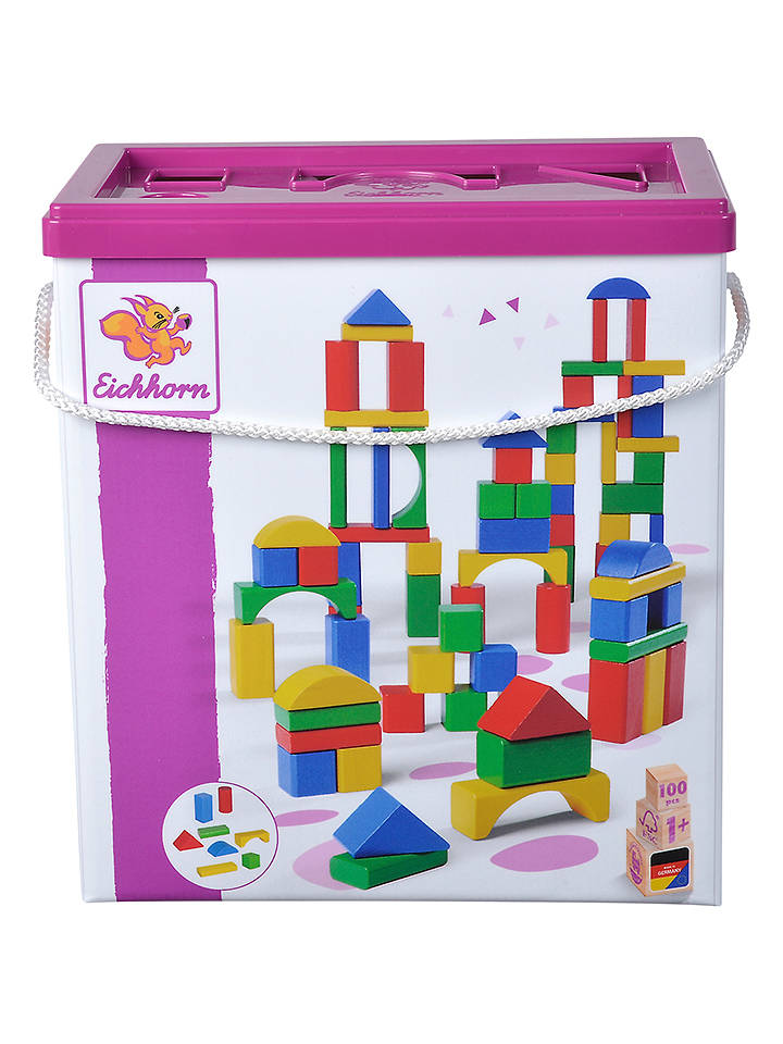 Eichhorn Holzbausteine - ab 12 Monaten - onesize