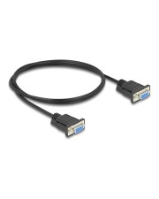 Delock Seriell Kabel RS-232 D-Sub9 Buchse zu 1 m Digital/Daten (86823)