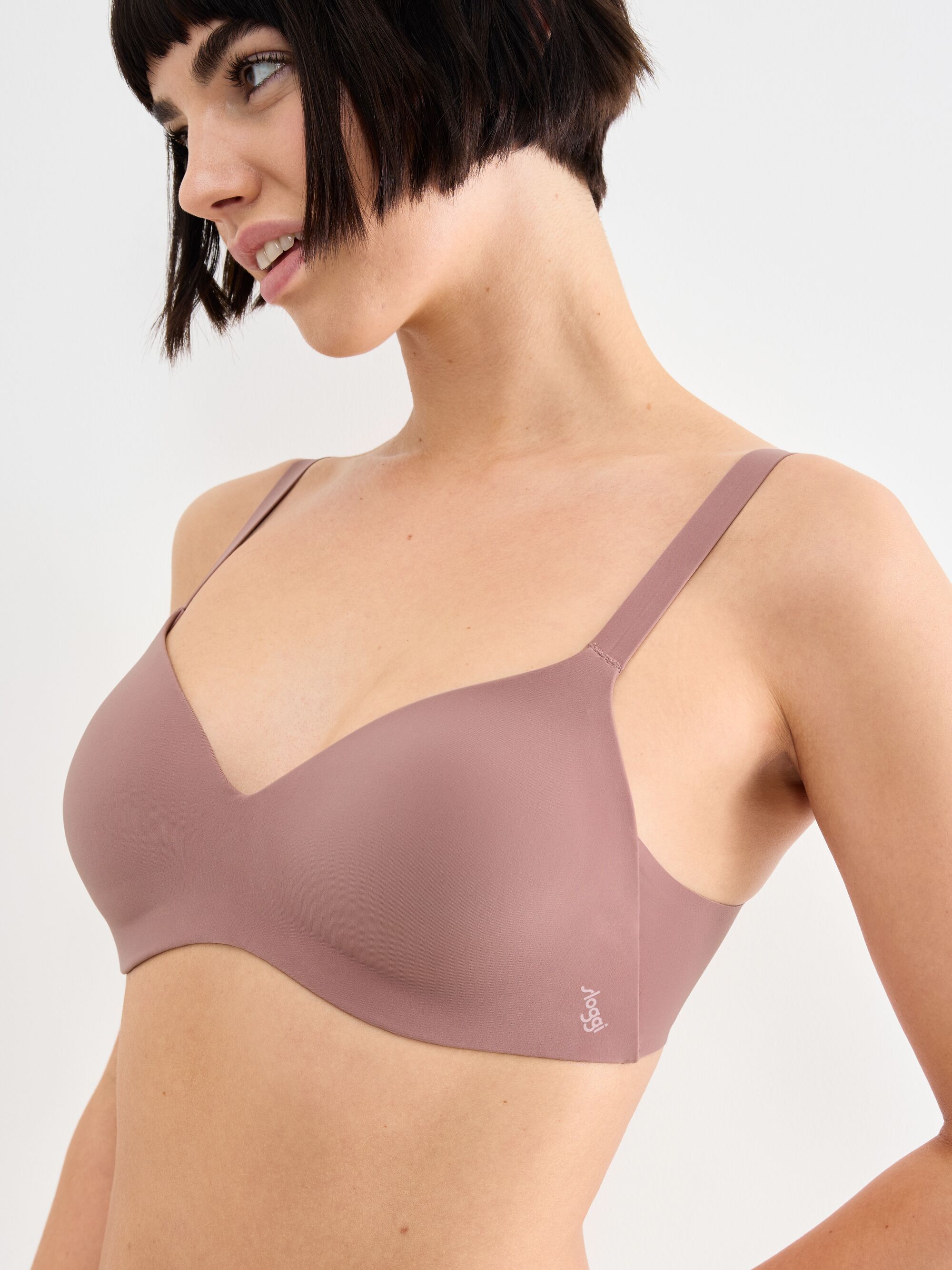 sloggi "ZERO Feel 2.0 THE UP TShirt Bra" nahtlos und unsichtbar cacao XL, N-Gr