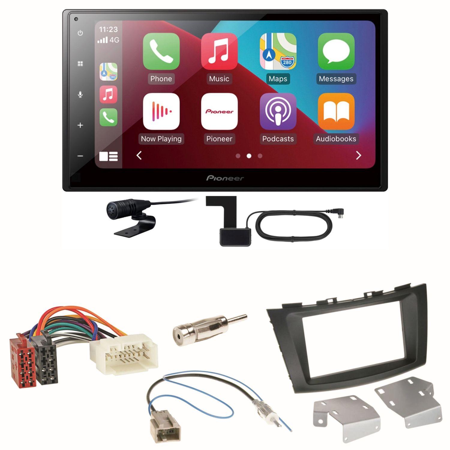 Pioneer SPH-DA160DAB Android Auto CarPlay Einbauset für Suzuki Swift Sport FZ NZ