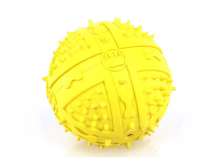 Spielball M/Noppen + Quietscher